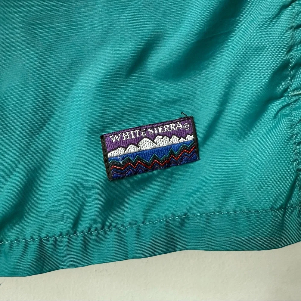 90s Vintage Teal Swim Shorts